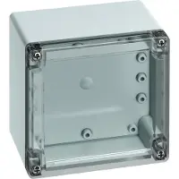 Spelsberg TG PC installatiekast leeg, lichtgrijs, (hxbxd) 122x124x90mm inbouwdiepte