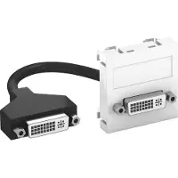 Obo Bettermann 6104754 Afdekking Multimediadrager (b x h x d) 45 x 45 x 9 mm 1 stuk(s) Wit