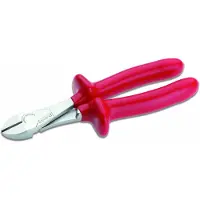 Cimco Werkzeuge 108784 VDE Kracht-zijkniptang Met facet 200 mm