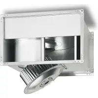 Helios HELI KVW 200/4/40/20 rechthoekige kanaalventilator, 1-PH