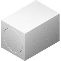 Helios HELI KWL 45-160 WS WS Muurblok DN 160 Lengte 365 mm