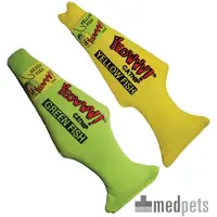 Yeowww! Catnip Green & Yellow Fish