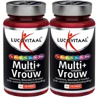 Lucovitaal 2x Multi + Compleet Vrouw 40 Tabletten