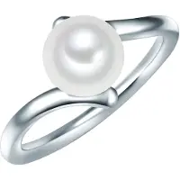 Valero Pearls Ring zilver / parelwit