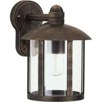 Albert Buitenlamp Holli brons-bruin