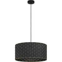 Eglo Marasales, 1 gloeilamp, E27, IP20, zwart