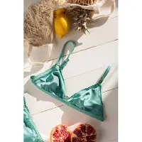 Louise Misha Bikini - Top Carlie Emerald Maat: XL | Bikini's Outlet | Dames | Groen