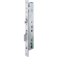 Assa Abloy 309N Veiligheidspaniekdeurslot | zelfvergrendelend | SKG** | DM40mm | PC92mm | voorplaat staal verchoomd 24x446x6mm | rechthoekig | paniek B | DR 1/2/3/4. - A000191836