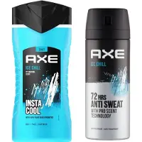 Axe Ice Chill - Pakket - Douchegel / Deo Spray DRY