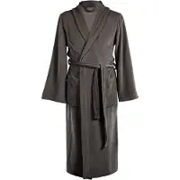 Tiseco - Kamerjas ELENA - ochtondjas - baby fleece - unisex - S/M, grijs