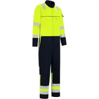 Dapro Volt Hi-Vis Class 2 - Heren en Dames - Overall - Marineblauw/Hi-Vis Geel