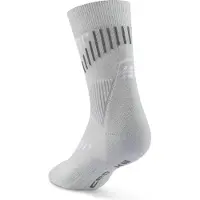 Cep Core Run Merino Socks Mid Cut 3.0, hardloopsokken, dames, grijs