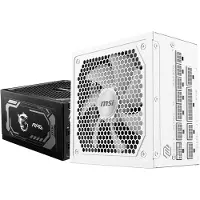 MSI Modulaire PC-voeding MAG A1000GL PCIe CEM 5.1 1000 W 80 PLUS Gold Wit