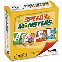 Cayro Speed Monster, bordspel, meerkleurig. Geschikt voor kinderen, meerkleurig, one size