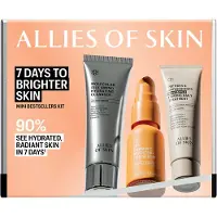 Allies of Skin 7 Days to Brighter Skin Anti Aging Skincare Kit Gezichtsverzorgingsset 1 st
