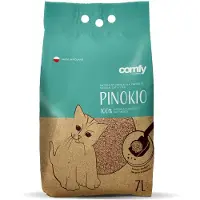 COMFY Klontvormende houten kattenbakvulling crush pellets 7 liter | geurcontrole | biologisch afbreekbaar