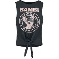 Bambi - Disney Top - S tot XXL - voor Vrouwen - zwart - Maat L