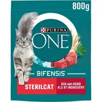 Purina One 2x Sterilcat - Kattenvoer - Rund & Tarwe - 3kg