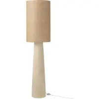 J-Line J‑Line 53873 staanlamp Ava glasvezel/jute wit large
