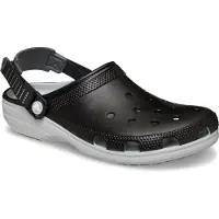 Crocs Clogs 'Classic Turbo' zwart / wit