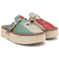 Calceo Cat Mood Clogs – Handmade – Vegan Leer – Dames – Maat 40
