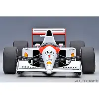 Autoart 1/18 McLaren Honda MP4/6 - 1991 #1 Ayrton Senna, zonder McLaren logo *Limited Edition 1/1.000*