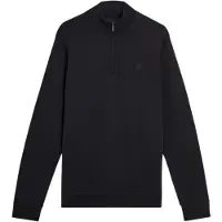 Lyle & Scott - Trui Zwart Lyle&scott Superfine Quarter Zip Sweaters Zwart Ml2258ton