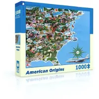 New York Puzzle Company Puzzel American Origins - 1000 stukjes