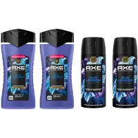Axe Blue Lavender - Pakket - 2 x Douchegel & 2 x Deo Spray