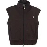 HKM Vest/body arezzo teddy dark brown xl