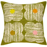 Orla kiely Textured Flower Moss sierkussen - 45x45 cm