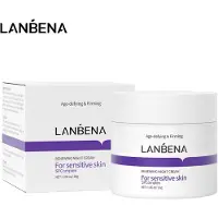 Lanbena nacht creme-met spf 35-peptides-vochtinbrengend-pigmentvlekken verwijderen-pigment tegen gaan