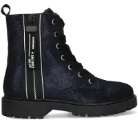 Braqeez 425771 Enkellaarzen | Maat 34 Meisjes Blauw