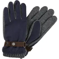 Camel active Brei handschoenen met fleece voering - Maat menswear-XXL - Marineblauw