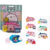 Molang Mini House Playset - Speelgoed met figuurtje en accessoire - 8 verschillende