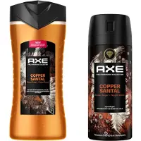 Axe Copper Santal - Pakket - Douchegel & Deo Spray