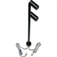 Hera LED spot Duo Spot 2 x 3 W, zwart, 4.000 K Duo, dimbaar, zwart, Woon-/ Eetkamer, Aluminium, Modern, LED plafondlamp