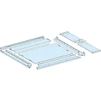 Schneider Electric LVS08697 PrismaSeT-P, kabelinvoerplaat, 2-delig, IP30, breedte=650+150mm, diepte=600 mm Verdeelkastaccessoire 1 stuk(s)