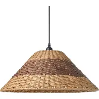 Beliani BANCAL - Hanglamp - Naturel - Papierkoord