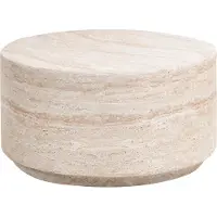 Beliani ASIERIO - Salontafel - Beige - Lichtbeton (MgO)