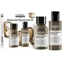 L'Oréal Professionnel Pakket Série Expert Absolut Repair Molecular Mini Duo Kit 100ml + 75ml | Voor Beschadigd Haar