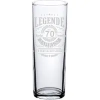 Luxentu Kölschglas Kölner Stange mit Gravur Legende seit 70 Jahren 0,2 Liter