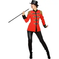 Wilbers Circus jas carnavalsjas - 100% Polyester - Carnavalskleding dames grote maten | Maat 48