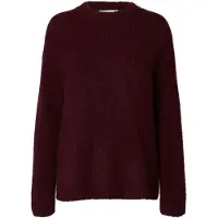 Selected Oversized trui 'SLFGabriella' aubergine
