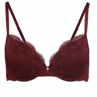 JOOP! BH ' Beautiful ' bordeaux / donkerrood