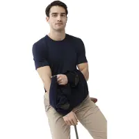 Mey Hybride T-shirt Serie Business Class Premium Yacht Blue | Maat 6XL