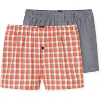 Schiesser Onderbroek ' Multipacks ' grijs / rood