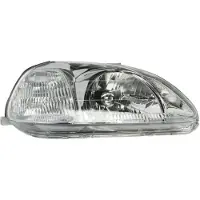 VAN WEZEL KOPLAMP RECHTS tot '98 +ELEKTRISCH (bajonet aansluiting stelmotor) 2527962 Van Wezel voor o.a. HONDA
