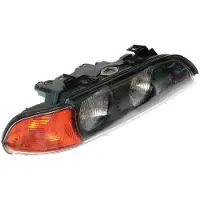 VAN WEZEL KOPLAMP RECHTS MET KNIPPERLICHT Tot -9/00 ORANJE H7+HB3 0639962 Van Wezel voor o.a. BMW