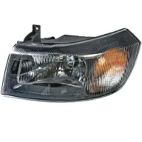 Depo KOPLAMP LINKS MET KNIPPERLICHT BINNEN ZWART 1898963 Van Wezel voor o.a. FORD